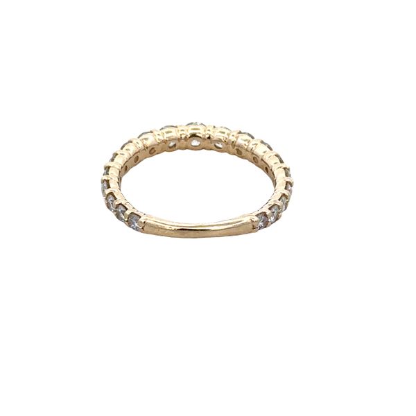18k Yellow Gold 1.00 CTW Graduated Diamond Band – Size 5.25 Image 3 Perry's Diamonds & Estate Jewelry Charlotte, NC