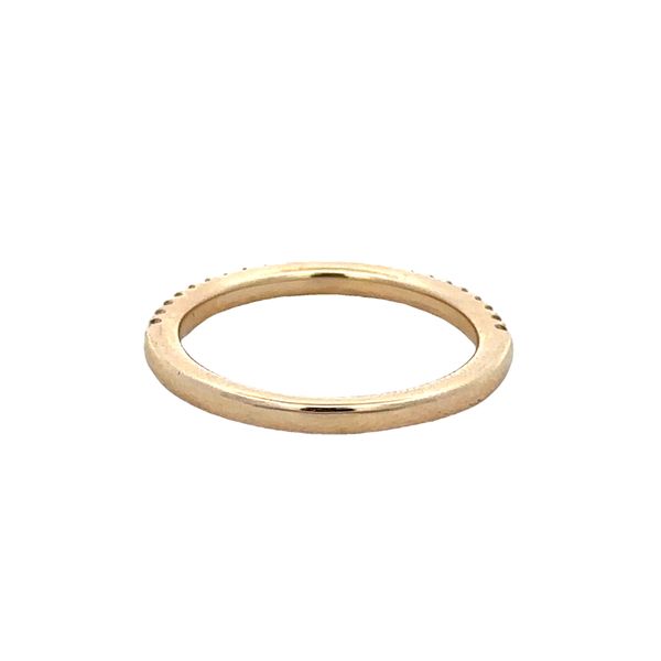 Diamond Wedding Band in Yellow Gold Image 3 Perry's Diamonds & Estate Jewelry Charlotte, NC