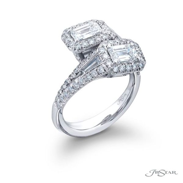 Platinum Emerald Cut Diamond 