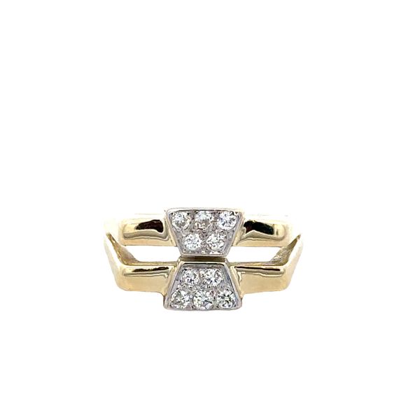 Vintage 14k Yellow Gold Old European Cut Diamond Double Shank Ring – Size 6.75 Perry's Diamonds & Estate Jewelry Charlotte, NC