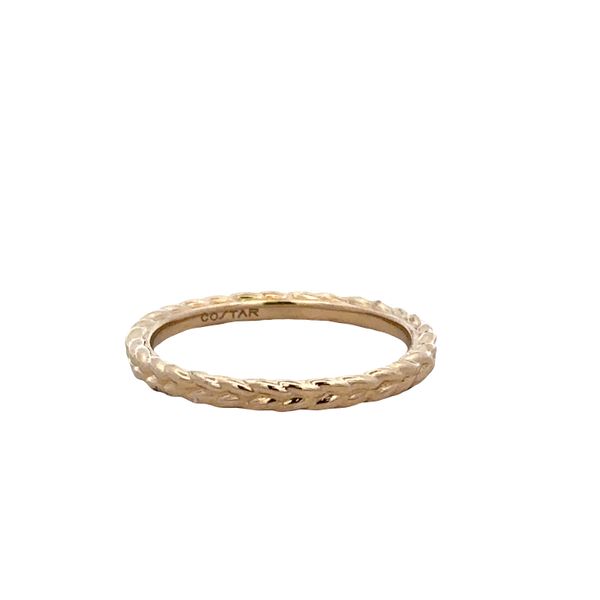 14k Yellow Gold Carved Foliate Wedding Band – Size 6 Perry's Diamonds & Estate Jewelry Charlotte, NC