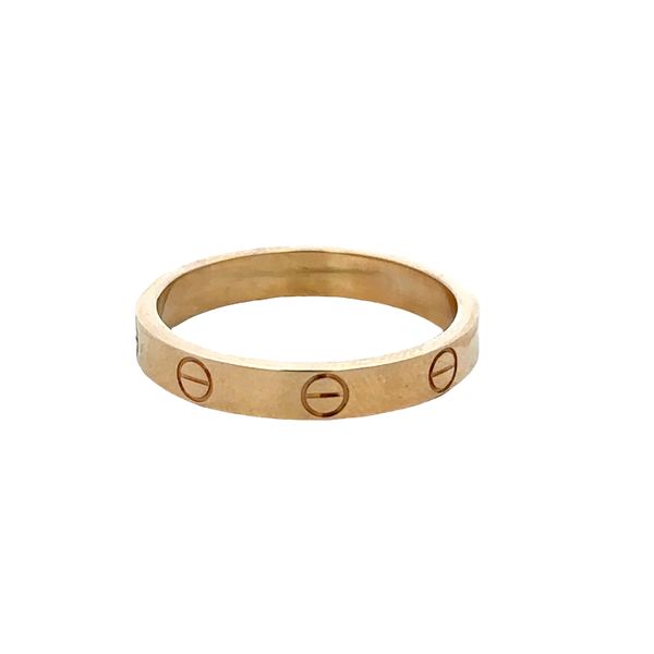 Estate Cartier 18k Yellow Gold Love Band Ring – Size 9 Perry's Diamonds & Estate Jewelry Charlotte, NC