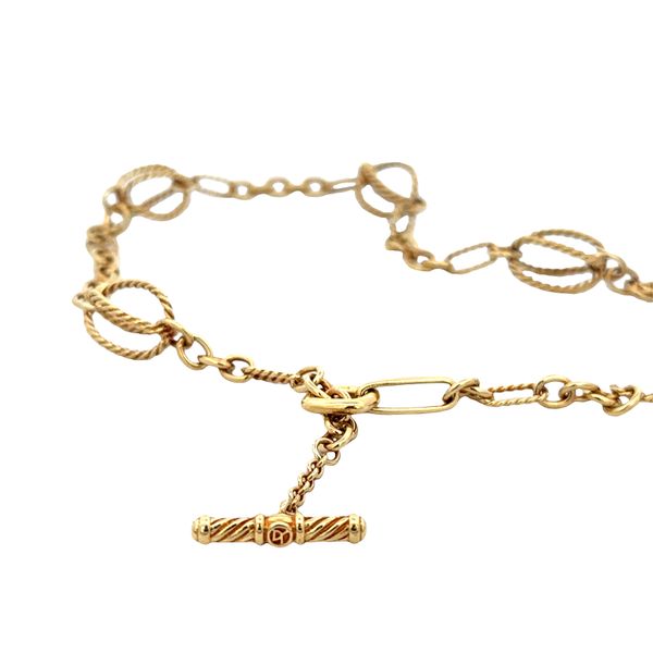 Estate 18k Yellow Gold David Yurman Lantana Necklace Image 3 Perry's Diamonds & Estate Jewelry Charlotte, NC