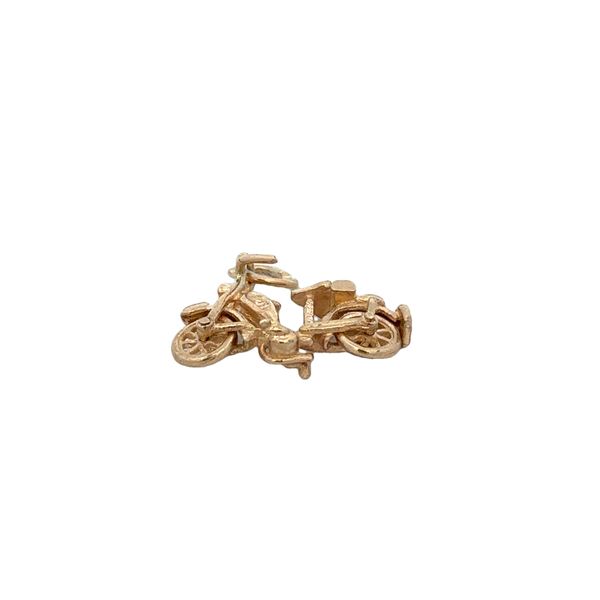 Vintage 9k Bicycle Charm with Moving Wheels Image 2 Perry's Diamonds & Estate Jewelry Charlotte, NC