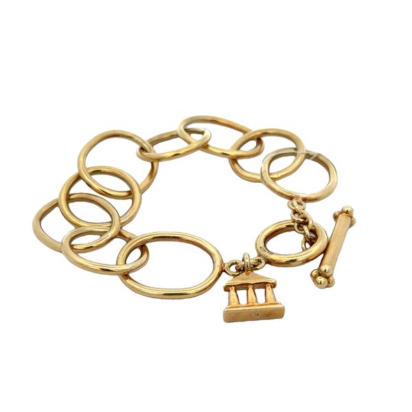 Estate Temple St. Clair Large Arno Bracelet in 18k Yellow gold Image 2 Perry's Diamonds & Estate Jewelry Charlotte, NC