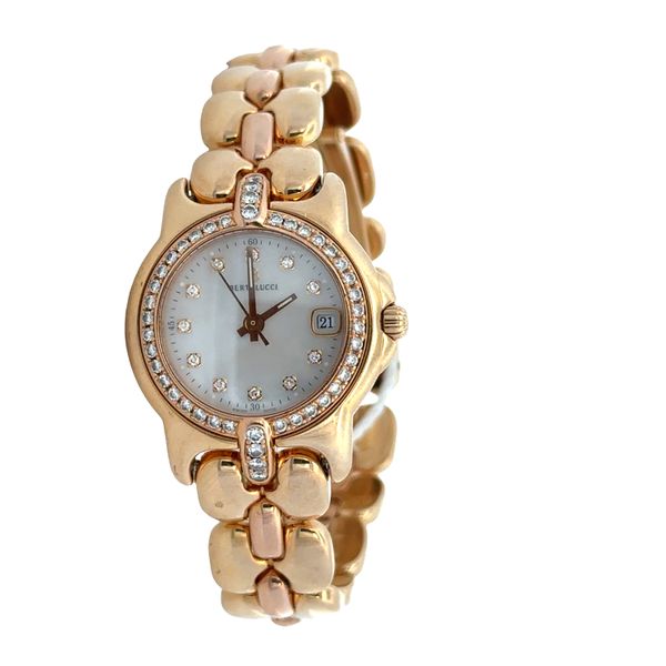 Pre-Owned Bertolucci 18k Yellow Gold Diamond Wristwatch – Ref. 9711 Perry's Diamonds & Estate Jewelry Charlotte, NC