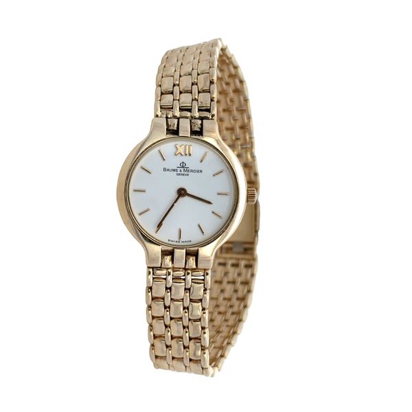 Vintage Baume & Mercier 14k Yellow Gold Ladies Wristwatch – Ref. 6656 Perry's Diamonds & Estate Jewelry Charlotte, NC