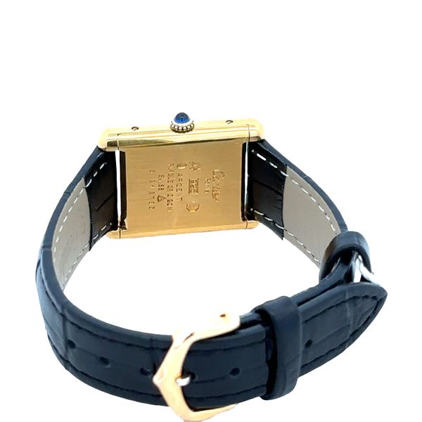 Pre-Owned Must de Cartier Tank Wristwatch – Reference 60029 – 23mm x 31mm – Circa 1980s Image 2 Perry's Diamonds & Estate Jewelry Charlotte, NC