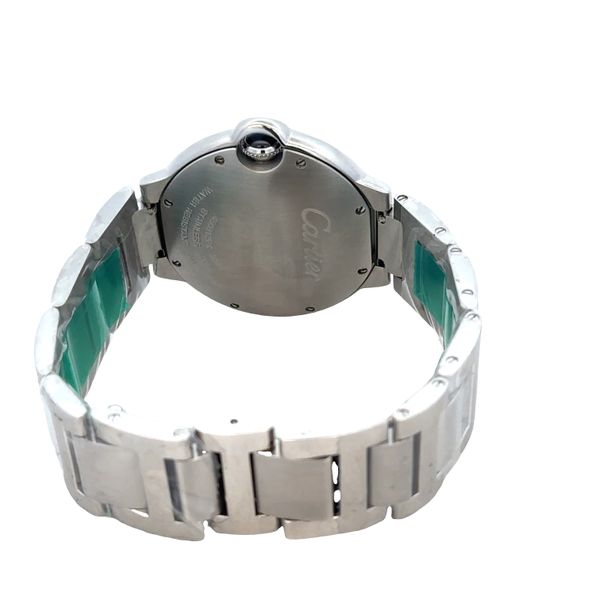 Pre-Owned Cartier Ballon Bleu Stainless Steel Wristwatch – Reference W69011Z4 – 36mm Image 2 Perry's Diamonds & Estate Jewelry Charlotte, NC