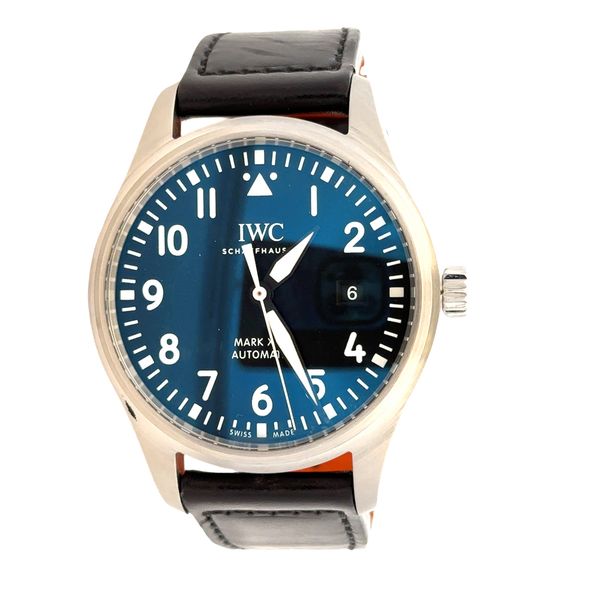 Pre-Owned IWC Pilot’s Watch Mark XVIII Stainless Steel Wristwatch – Reference IW327001 Perry's Diamonds & Estate Jewelry Charlotte, NC