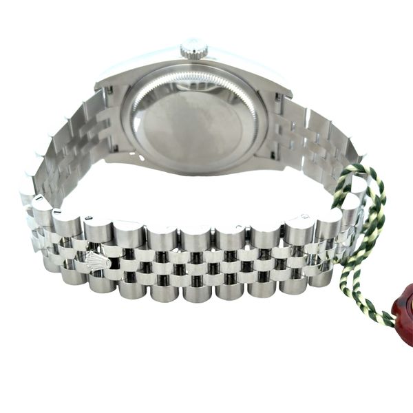 Pre-Owned Rolex Datejust Tuxedo Stainless Steel & 18k White Gold Wristwatch – Reference 116234 – 36mm Image 2 Perry's Diamonds & Estate Jewelry Charlotte, NC