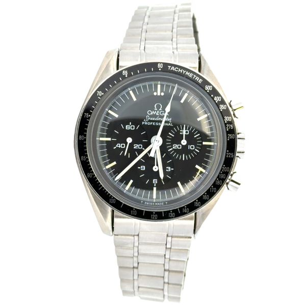 Vintage Pre-Owned Omega Seamaster Limited Edition Stainless Steel Chronograph Wristwatch – Reference ST 145.022 – 40mm Perry's Diamonds & Estate Jewelry Charlotte, NC