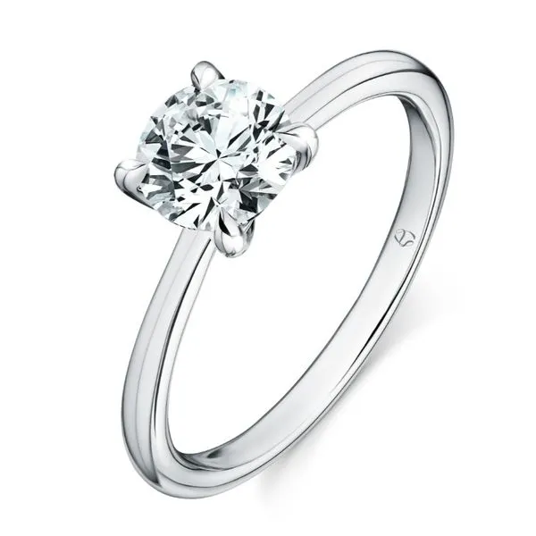 Hearts On Fire Vela Solitaire Engagement Ring Image 4 Peter & Co. Jewelers Avon Lake, OH