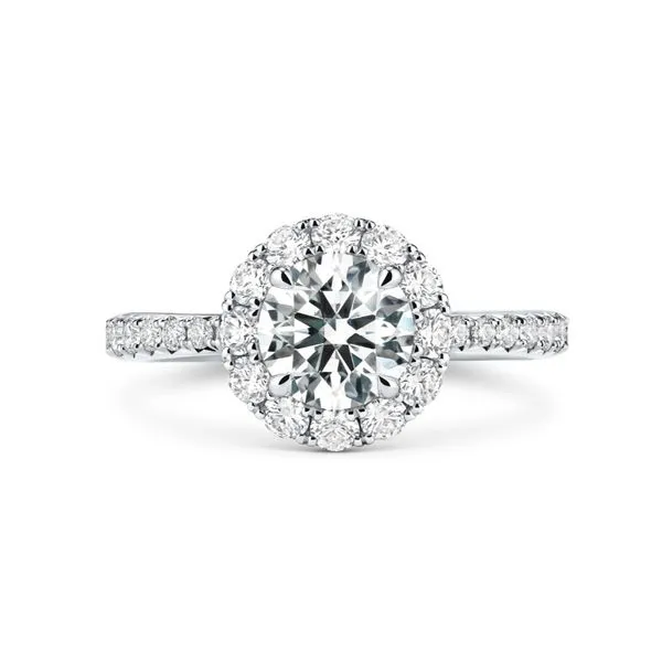 Hearts On Fire Vela Halo Diamond Band Peter & Co. Jewelers Avon Lake, OH