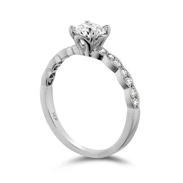 Hearts On Fire Lorelei Floral Engagement Ring Image 3 Peter & Co. Jewelers Avon Lake, OH