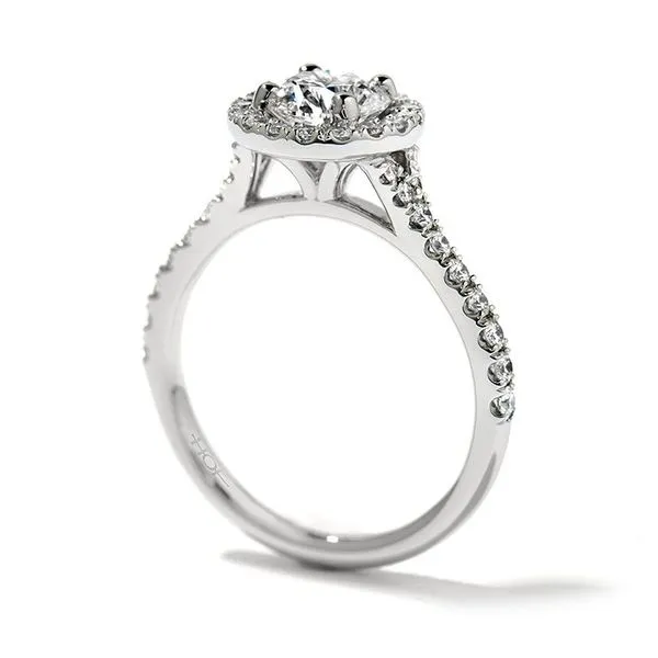 Hearts On Fire Transcend Single Halo Solitaire Engagement Ring Image 2 Peter & Co. Jewelers Avon Lake, OH