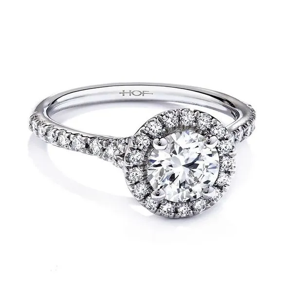 Hearts On Fire Transcend Single Halo Solitaire Engagement Ring Image 3 Peter & Co. Jewelers Avon Lake, OH