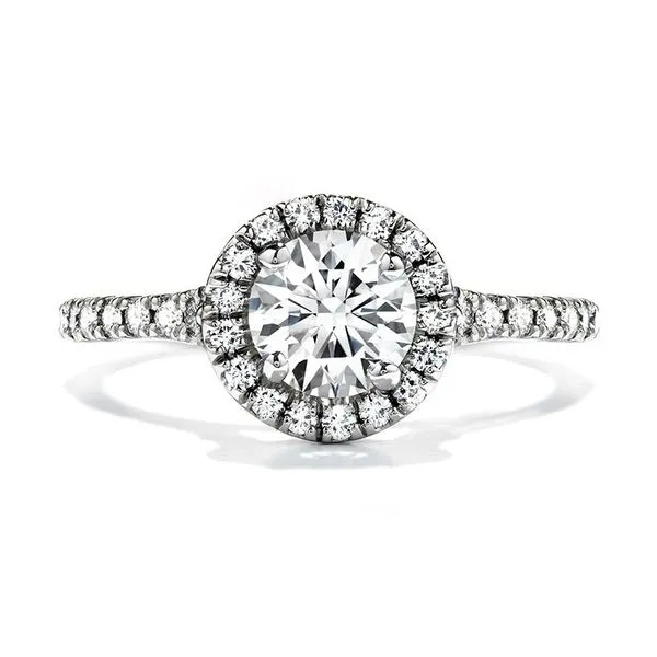 Hearts On Fire Transcend Single Halo Solitaire Engagement Ring Peter & Co. Jewelers Avon Lake, OH