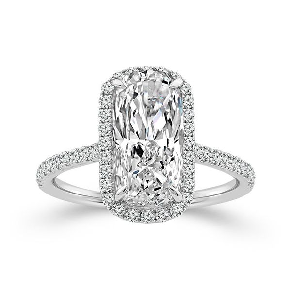 Lab Grown Diamond Engagement Ring 3.37ctw Image 2 Peter & Co. Jewelers Avon Lake, OH