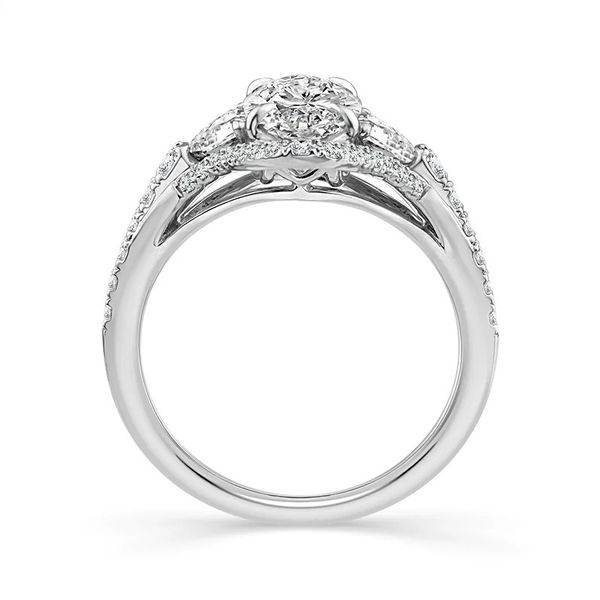 Lab Grown Diamond Engagement Ring 3.10ctw Image 3 Peter & Co. Jewelers Avon Lake, OH