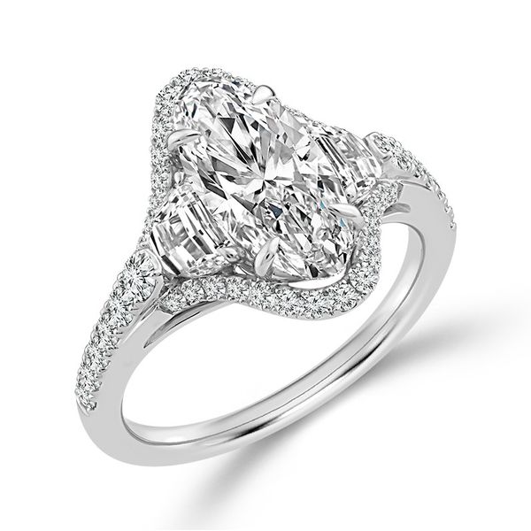 Lab Grown Diamond Engagement Ring 3.10ctw Peter & Co. Jewelers Avon Lake, OH