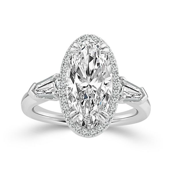 Lab Grown Diamond Engagement Ring 3.75ctw Image 2 Peter & Co. Jewelers Avon Lake, OH
