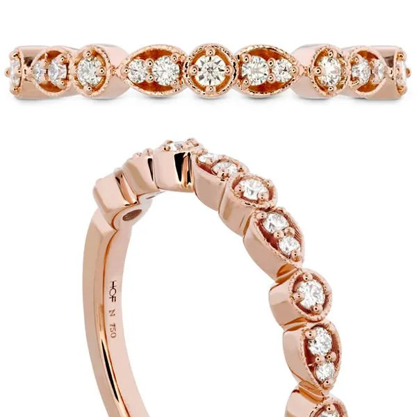 Isabelle Teardrop Hearts On Fire Diamond Band Peter & Co. Jewelers Avon Lake, OH