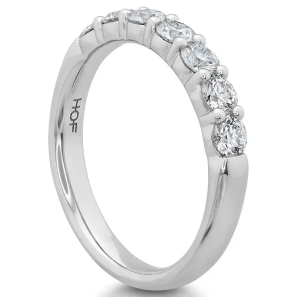 Hearts On Fire Signature 7-Stone Band 4/5ctw Image 3 Peter & Co. Jewelers Avon Lake, OH