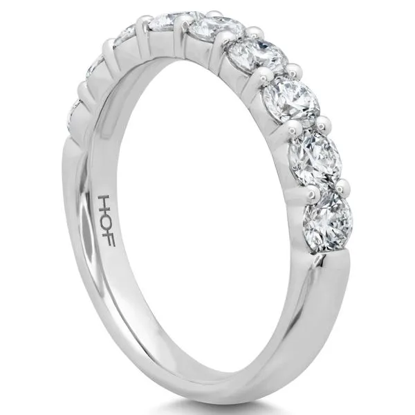 9-Stone Signature Hearts On Fire Wedding Band Image 2 Peter & Co. Jewelers Avon Lake, OH