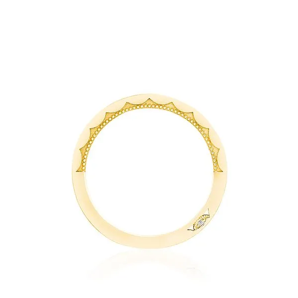 Tacori Sculpted Crescent Wedding Band Image 2 Peter & Co. Jewelers Avon Lake, OH