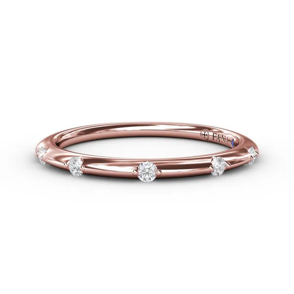 Fana Captivating Raindrop Diamond Band Image 2 Peter & Co. Jewelers Avon Lake, OH