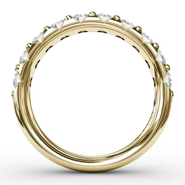 Fana Shared Prong Diamond Band 1ctw Image 2 Peter & Co. Jewelers Avon Lake, OH