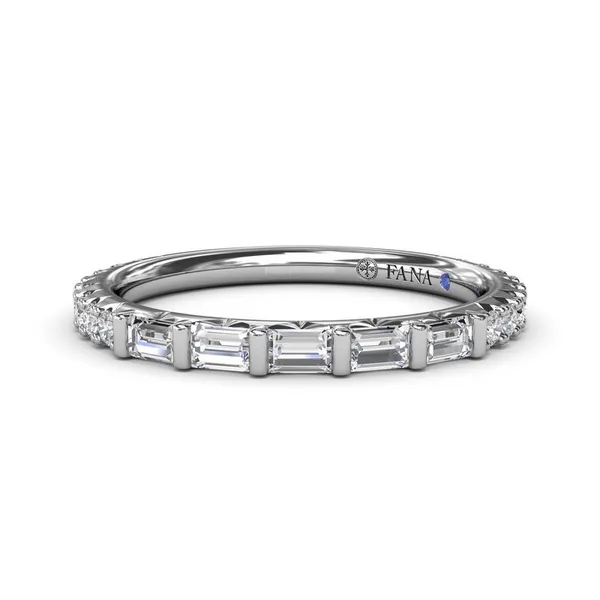 Fana Baguette Diamond Wedding Band Peter & Co. Jewelers Avon Lake, OH