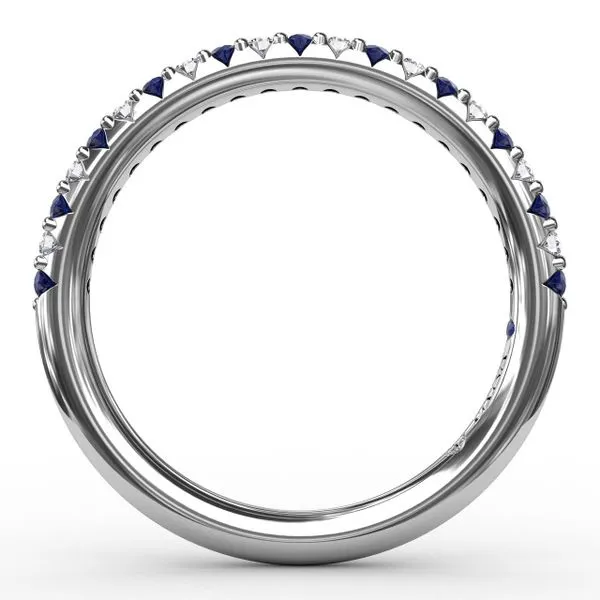 Fana Shared Prong Anniversary Band Image 3 Peter & Co. Jewelers Avon Lake, OH