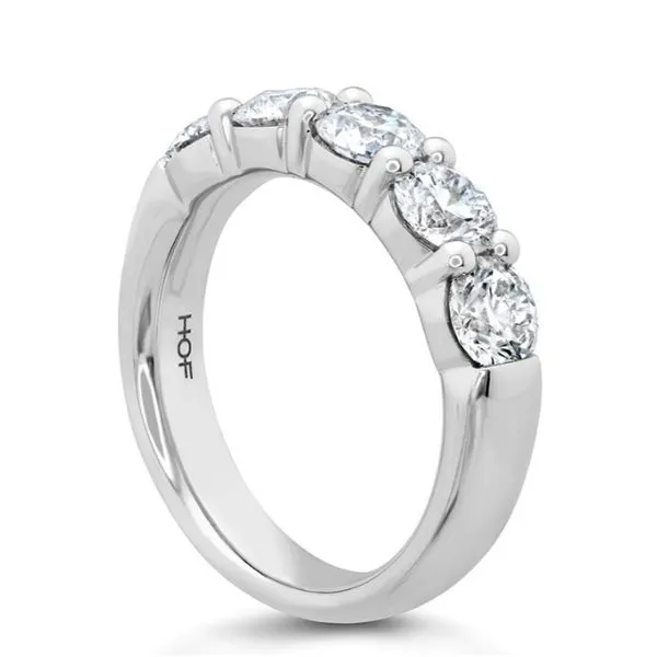 Hearts On Fire Signature 5-Stone Band 2ctw Image 2 Peter & Co. Jewelers Avon Lake, OH