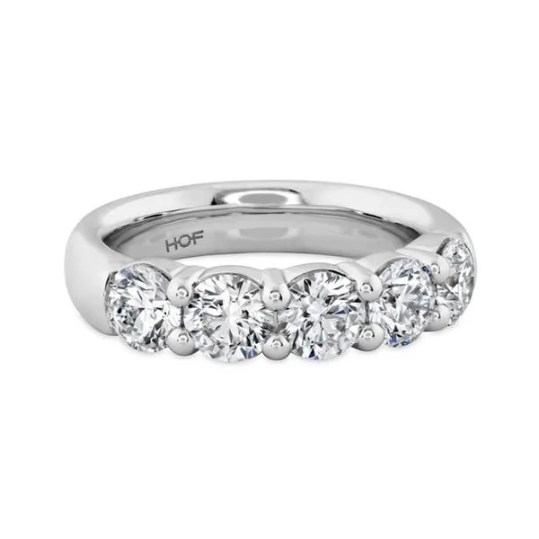 Hearts On Fire Signature 5-Stone Band 2ctw Image 3 Peter & Co. Jewelers Avon Lake, OH