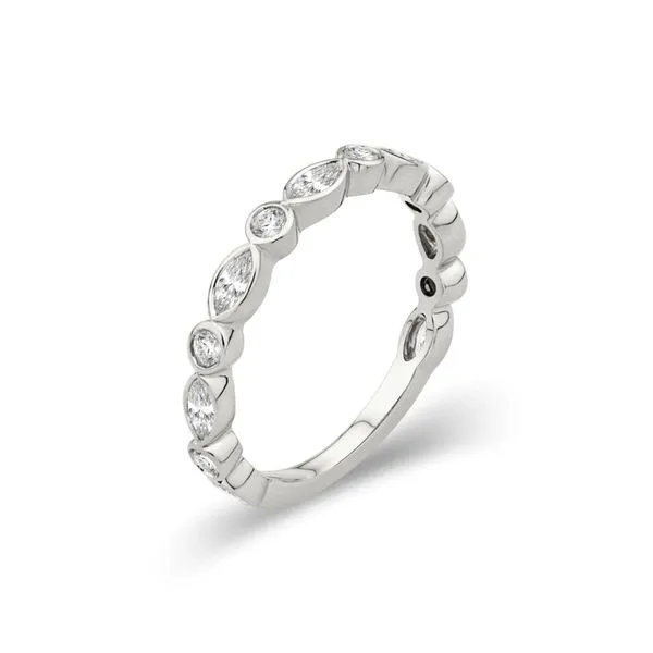 Bella Grace Marquise & Round Diamond Band Image 2 Peter & Co. Jewelers Avon Lake, OH