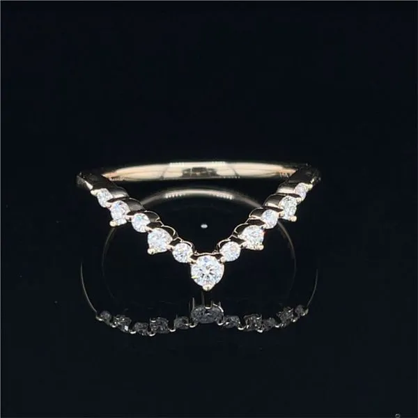 Bella Grace Pointed Diamond Band Image 3 Peter & Co. Jewelers Avon Lake, OH
