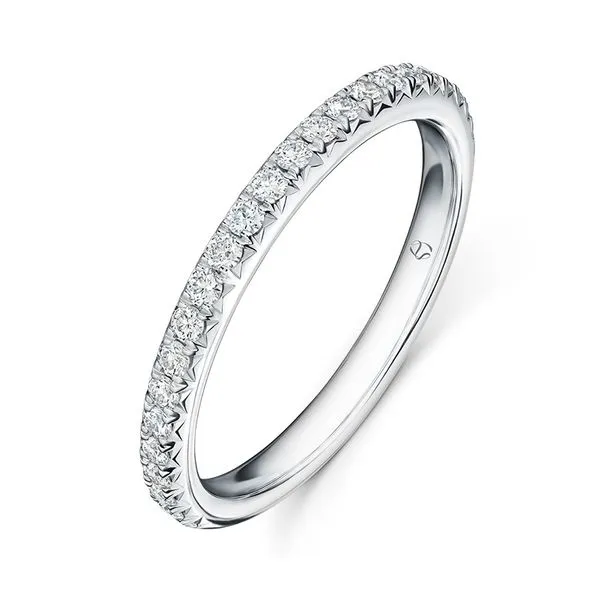 Hearts On Fire Vela French Cut Pavé Band - 1/3ctw Image 3 Peter & Co. Jewelers Avon Lake, OH