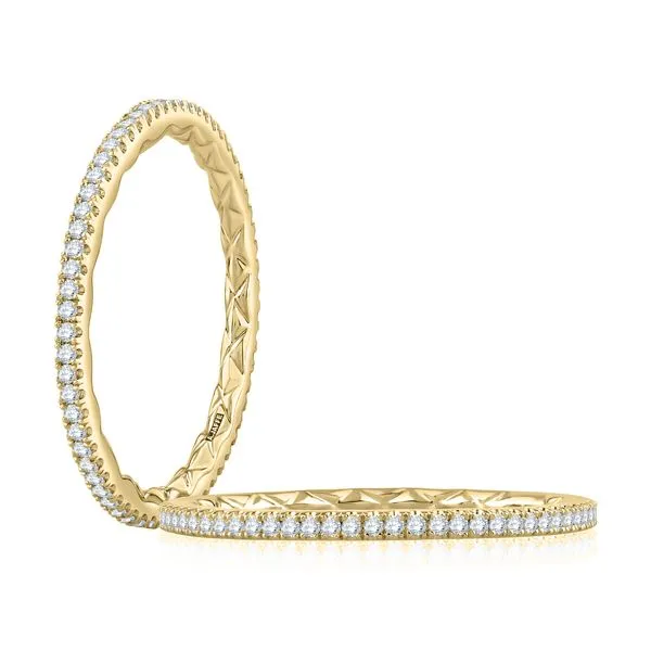 A.JAFFE Pavé Diamond Eternity Band Peter & Co. Jewelers Avon Lake, OH