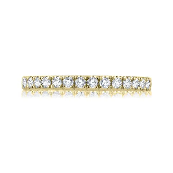 A.JAFFE Pavé Diamond Wedding Band Peter & Co. Jewelers Avon Lake, OH