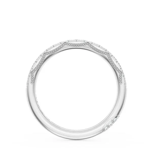 Tacori French Pavé Diamond Wedding Band Image 2 Peter & Co. Jewelers Avon Lake, OH
