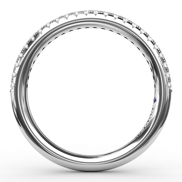 Fana Split Prong Diamond Anniversary Band Image 2 Peter & Co. Jewelers Avon Lake, OH