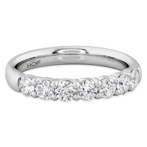 Hearts On Fire Signature 7-Stone Band 3/4ctw Image 2 Peter & Co. Jewelers Avon Lake, OH