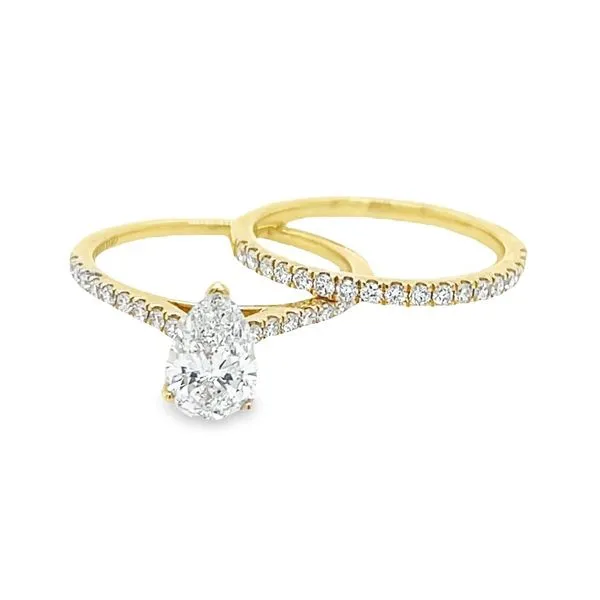 Lab Grown Diamond Wedding Set, 1.50ctw Peter & Co. Jewelers Avon Lake, OH