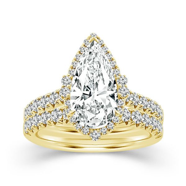 Lab Grown Diamond Wedding Set 3ctw Image 2 Peter & Co. Jewelers Avon Lake, OH
