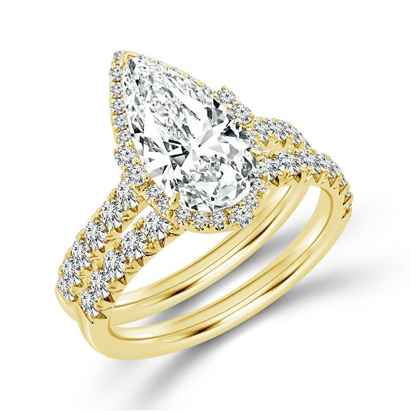 Lab Grown Diamond Wedding Set 3ctw Peter & Co. Jewelers Avon Lake, OH