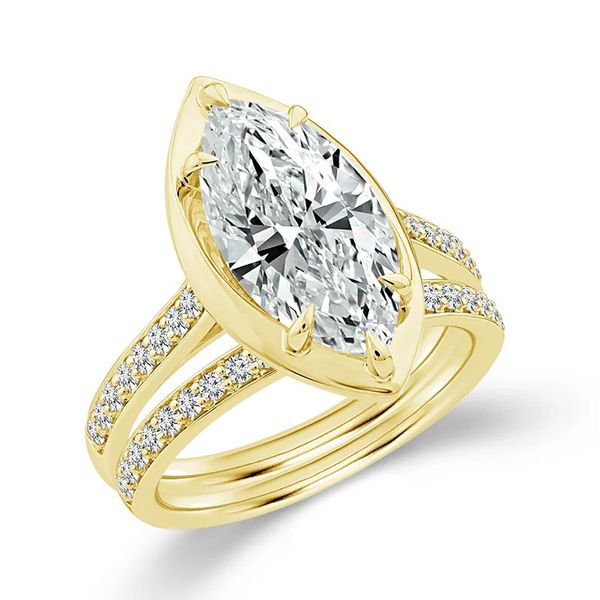 Lab Grown Diamond Wedding Set 3.33ctw Peter & Co. Jewelers Avon Lake, OH