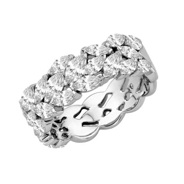 Bella Grace Wide Marquise Diamond Band Peter & Co. Jewelers Avon Lake, OH