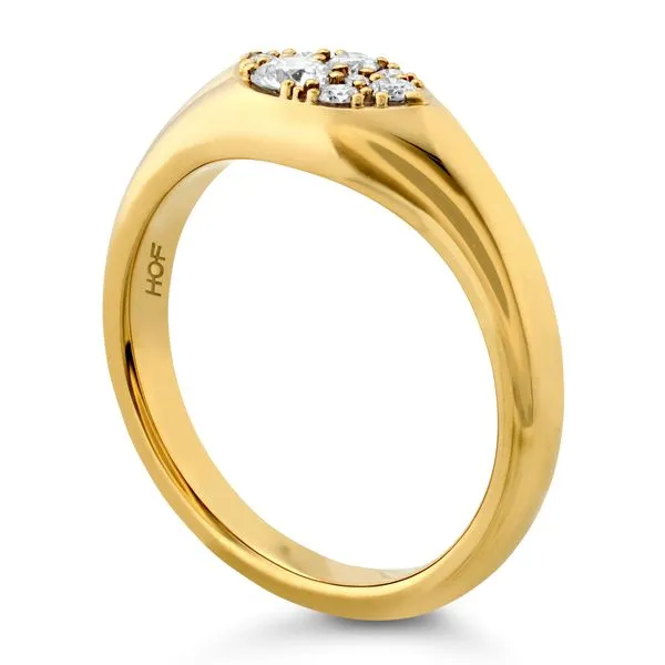 Hearts On Fire Tessa Navette Signet Ring Image 2 Peter & Co. Jewelers Avon Lake, OH